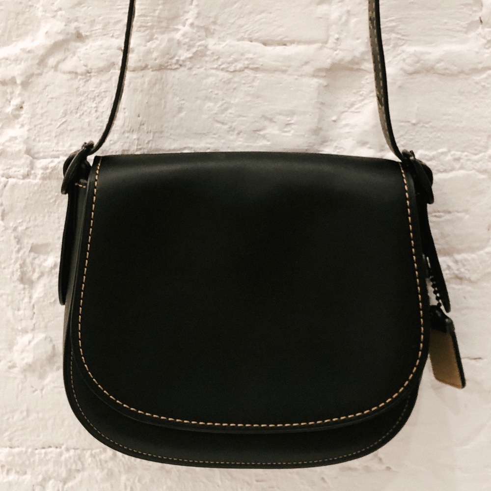 NEVER USED Coach Saddle Bag Crossbody O/S